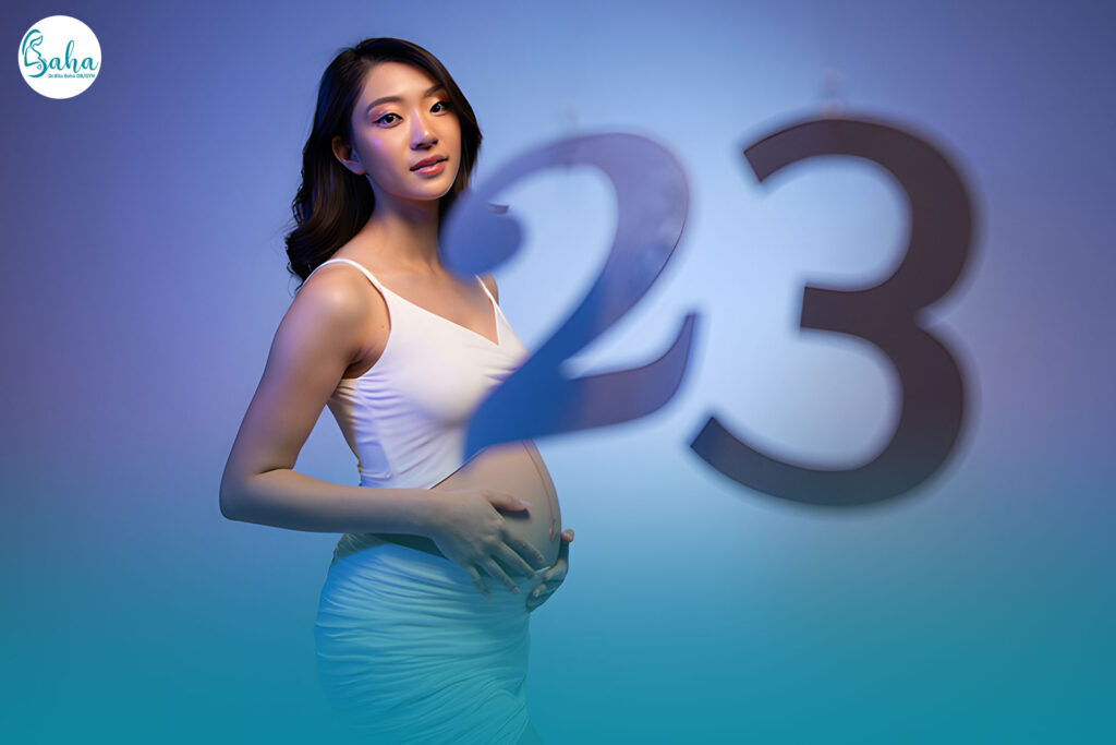 هفته بیست و سوم بارداری