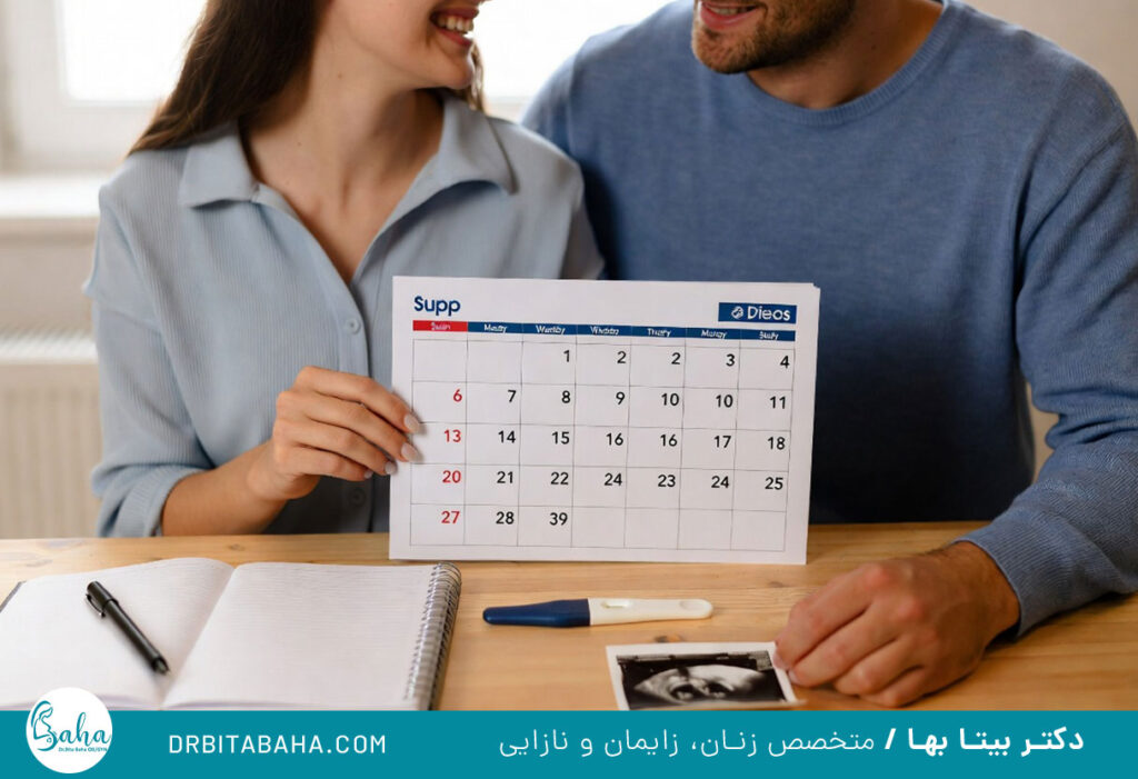 زمان تخمک گذاری بعد از پریود برای دختردار شدن