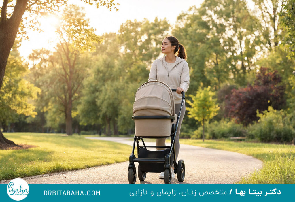 ورزش بعد از زایمان طبیعی